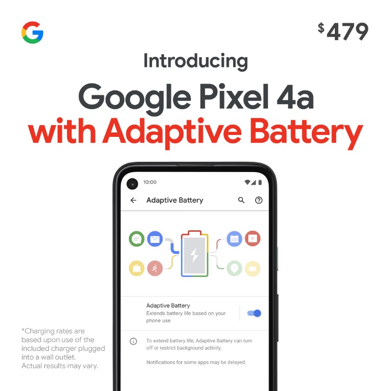 Pixel 4a battery life deals