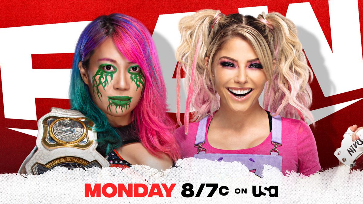Alexa Bliss And Asuka Trade Words Ahead Of Their Match On RAW