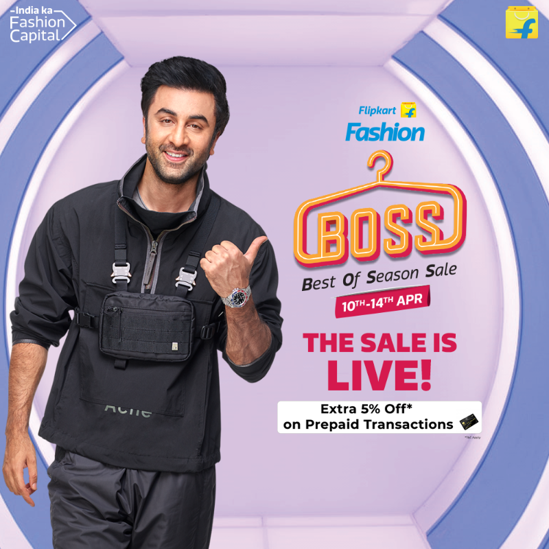 Flipkart fashion sale clearance boss