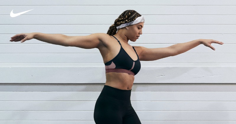 Nike on X: “Here's how comfortable the Indy Sports Bra is: I