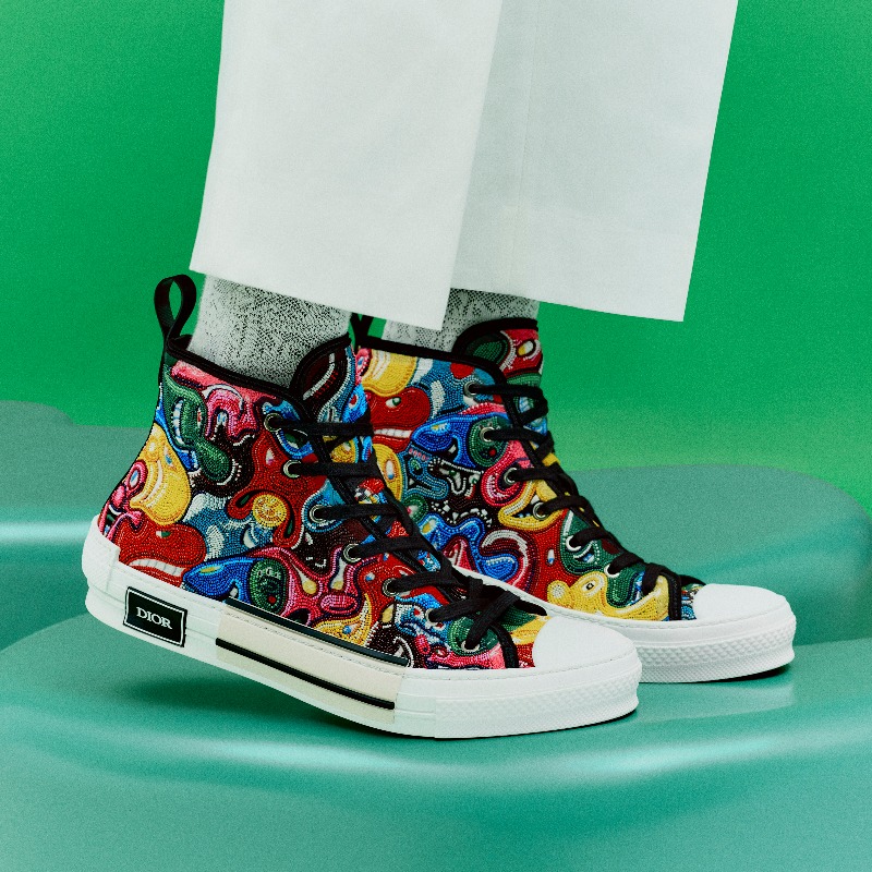 Dior x Kenny Scharf Men's B23 Multicolor Resin Pearl