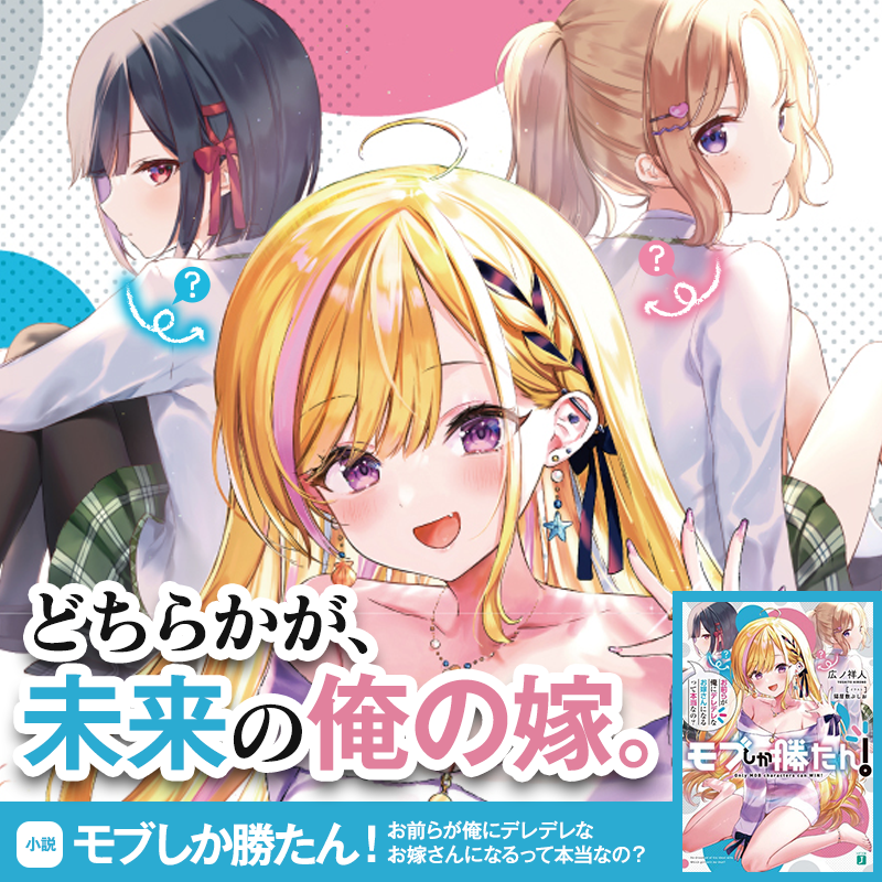 ｍｆ文庫ｊ編集部 毎月２５日発売 どちらかが 未来の俺の嫁 可愛い嫁との幸せな結婚生活を送る夢を見た高校生の海翔 だがそれは夢ではなく未来予知で しかも相手候補はクラスでは脇役キャラの2人の女子だという 無愛想な少女とミーハーな少女 2人