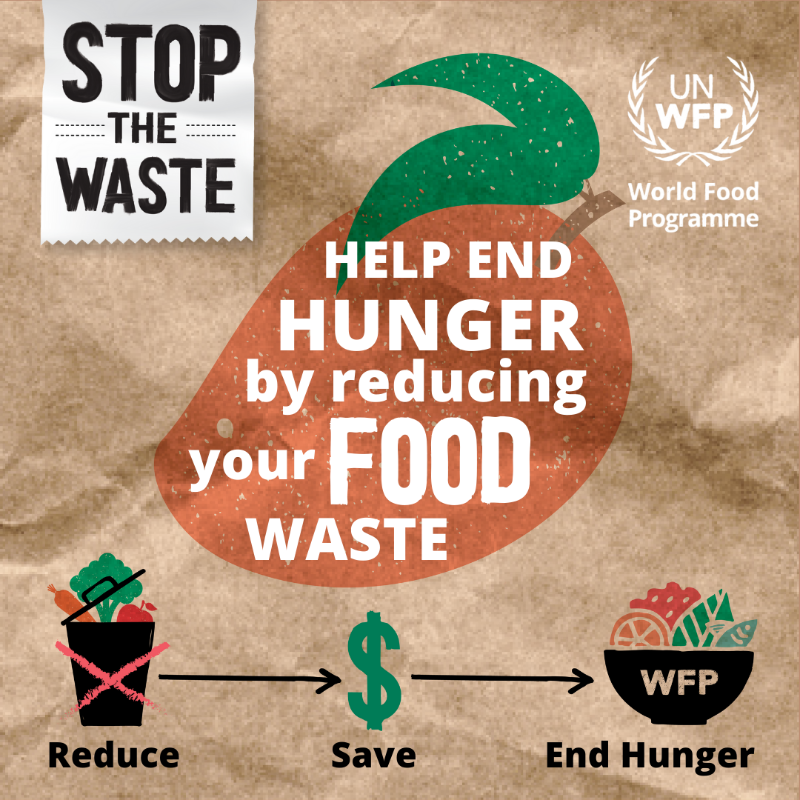 World Food Programme on Twitter: "While 811 million people go to bed hungry  each night, 1/3 of food is lost or wasted, undermining the sustainability  of food systems and food security.🥭⚠️ 💪🏼You