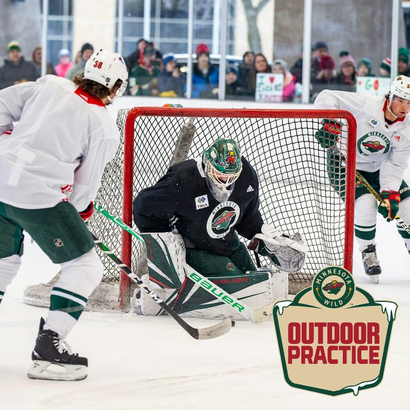 Minnesota Wild on X: Outdoor practice is BACK! ❄️ Join us on at