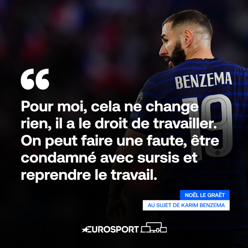Eurosport France D Accord Avec Le President De La Fff Equipedefrance Benzema Twitter