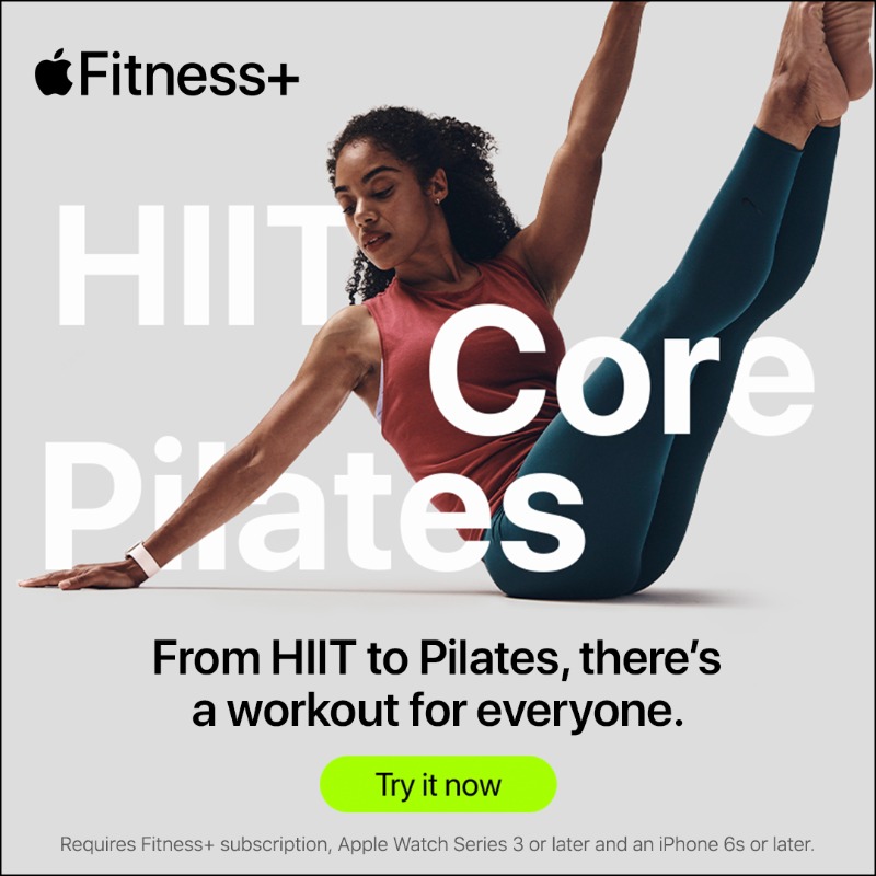 Apple fitness pilates sales