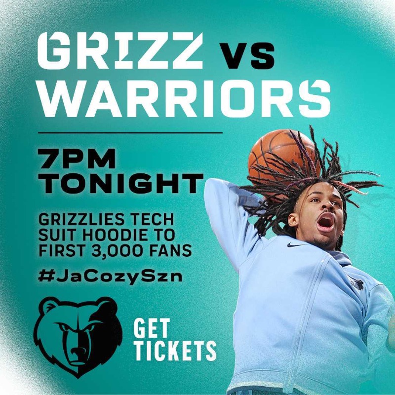 Bring out the tech suits, hoodies & - Memphis Grizzlies