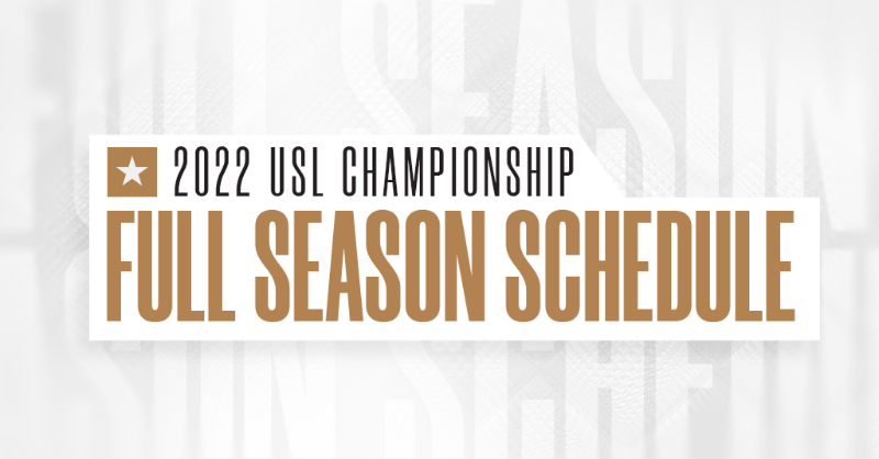 Usi Finals Schedule 2022 Usl Championship On Twitter: "459 Regular Season Games ⚽️ 32 Weeks 📅 The  2022 Usl Championship Regular Season Schedule Is Here 👇" / Twitter