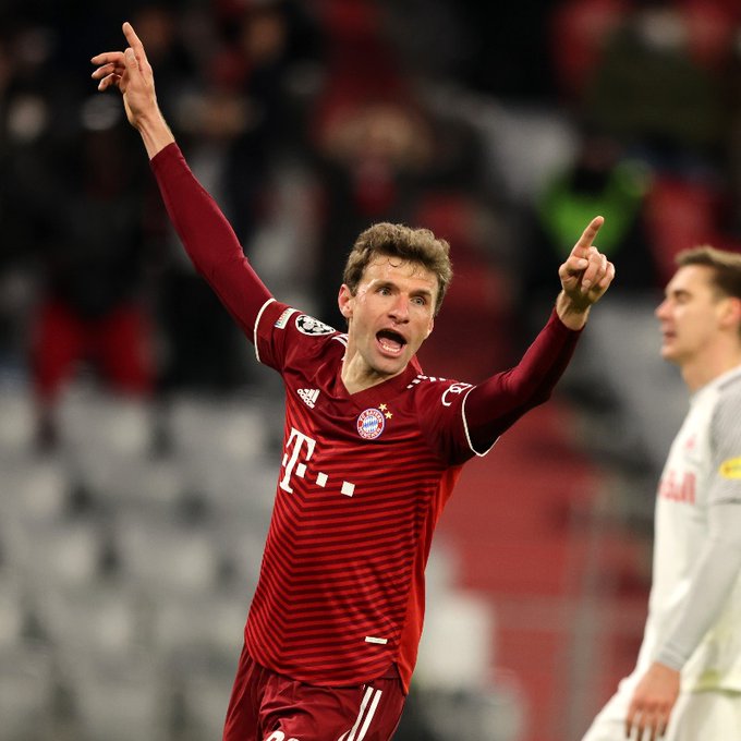 Lewandowski'nin Salzburg karşısında gol sevinci