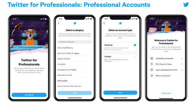 ツイッター Proアカウント のプロフィール設定を全ユーザーが利用可能に Techcrunch Japan