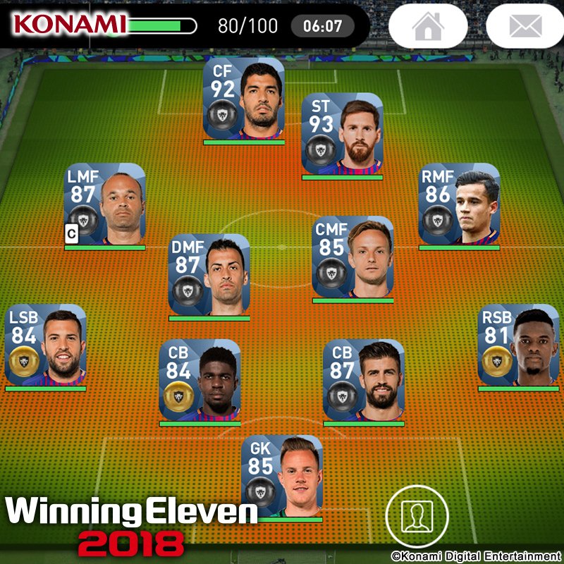 تويتر Efootball 公式 على تويتر Fcバルセロナの選手の能力や動きも再現 ティキ タカを駆使するテクニカルな選手たちをチームに加えよう フォーメーション設定から勝負は始まる ウイイレ