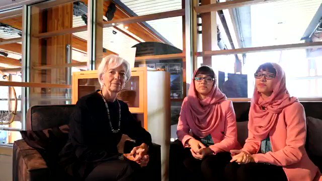 Malala Fund (@MalalaFund) on Twitter photo 2018-05-31 21:14:33 If youre asking me where I would invest for the future, I would invest in girls education. β Christine @Lagarde, Managing Director of IMF in conversation with teen reporters @theworldwithmnr ππ½ If youre asking me where I would invest for the future, I would invest in girls education. β Christine @Lagarde, Managing Director of IMF in conversation with teen reporters @theworldwithmnr ππ½