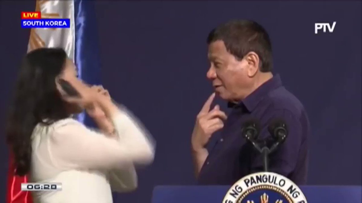 2018 in review: Philippines’ Duterte stirs controversy by kissing woman on the lips