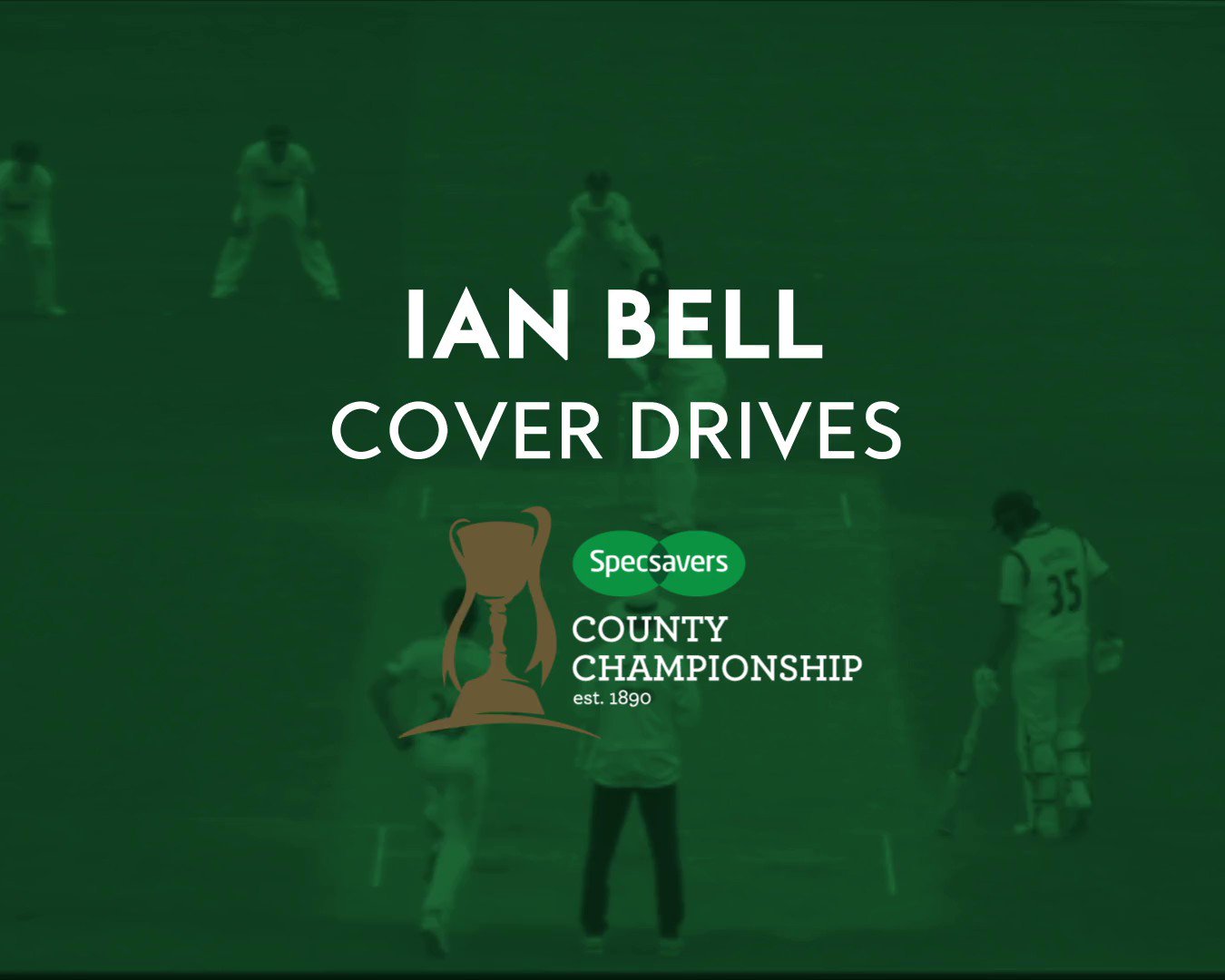Happy Birthday Ian Bell Name a batsman with a more elegant cover drive. We\ll wait 