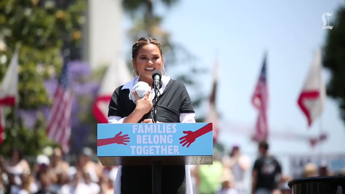 Chrissy Teigen: "I'm incredibly proud to be a daughter of an immigrant."