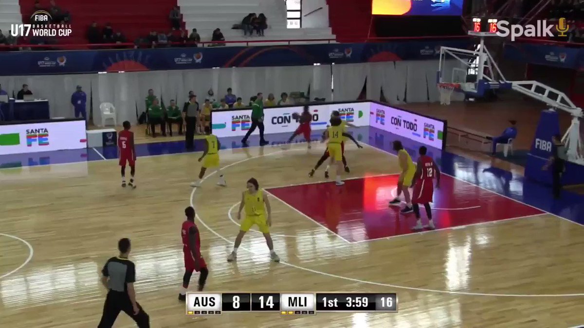 🇦🇺 Real joy to watch @TamuriWitnessJr out there! #FIBAU17  📺 go.fiba.basketball/WatchFIBAU17 @BasketballAUS https://t.co/AmKZ8BB0NF