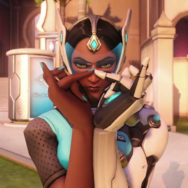 My full potential is unlocked.Symmetra steps into Competitive Play today! 