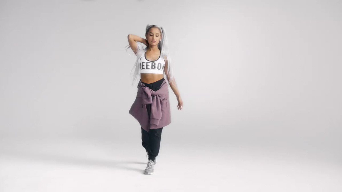 ariana grande reebok be more human