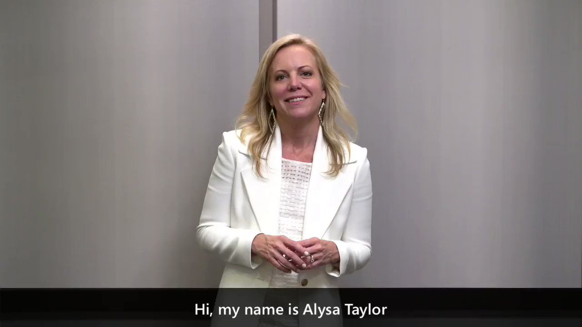 Microsoft Partner On Twitter Alysa Taylor Stopped By 