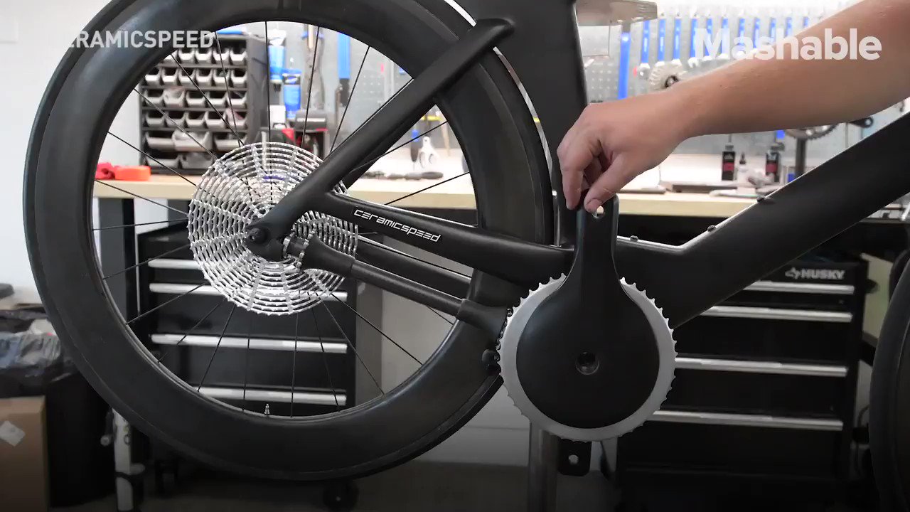 This chainless bike promises to make cycling a lot more efficient