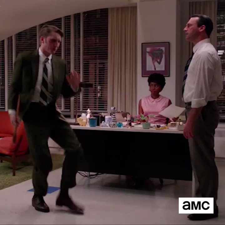  That\s some footwork, Aaron Staton! Happy birthday to this tap-dancer!  