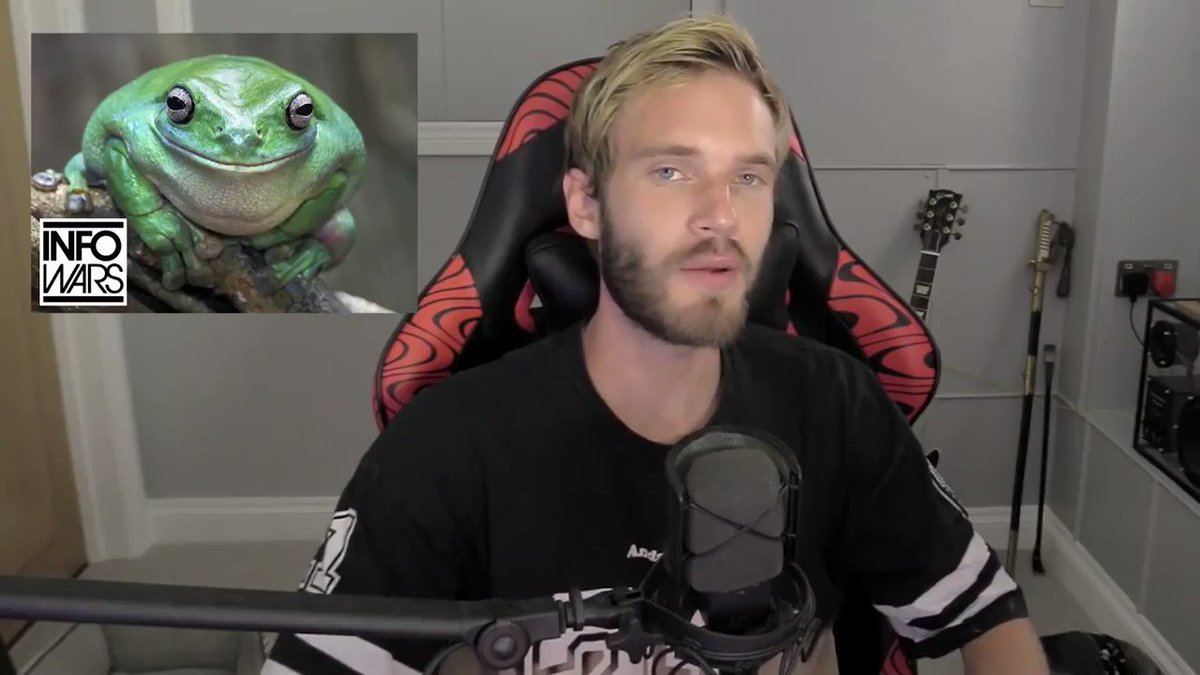 Paul Joseph Watson (@PrisonPlanet) on Twitter photo 2018-08-15 20:30:29 PewDiePie (65 million subscribers) speaks out against purge of Infowars, says it was clearly organized censorship. PewDiePie (65 million subscribers) speaks out against purge of Infowars, says it was clearly organized censorship.