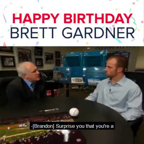 It\s a Gardy Party all day long! Happy Birthday, Brett Gardner! 