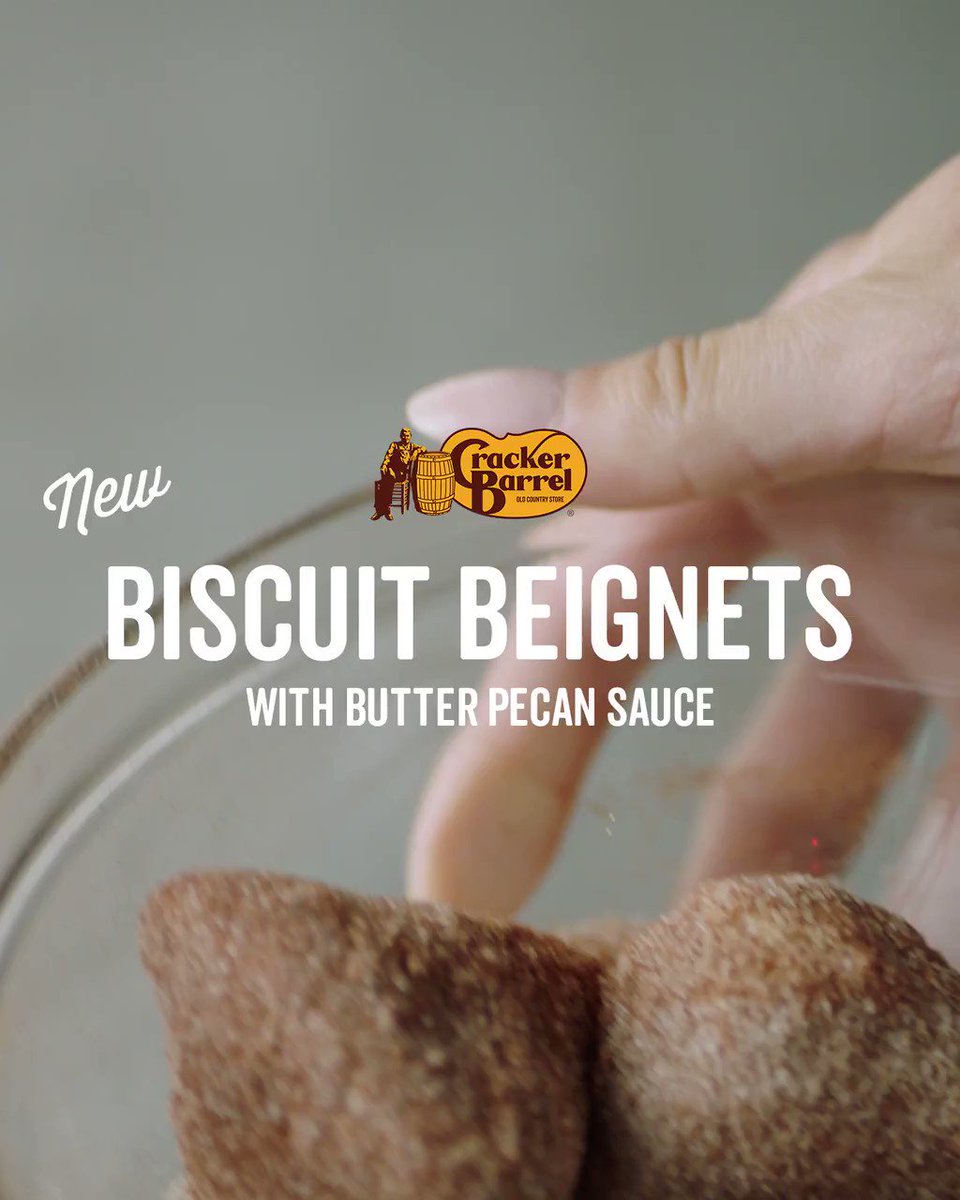 Cracker Barrel on Twitter "Have you ever wondered what a biscuit donut