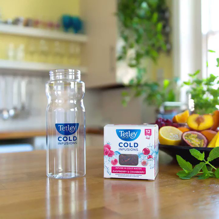 Discover the fruity flavours of #TetleyColdInfusions. From refreshing mint, lemon and cucumber to sweet peach and juicy orange our new herbal infusions are the perfect way to quench your thirst!