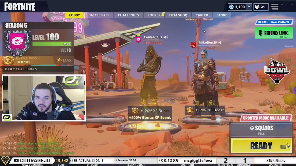 jack courage dunlop on twitter met mike and his girlfriend ashley in fortnite he stepped away to make her a sandwich i then went on my first - aydan girlfriend fortnite