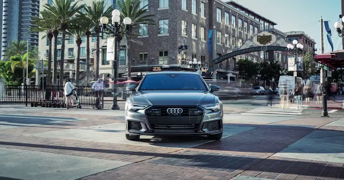 Actual footage of us being the center of attention. #AudiA6 http://audi.us/2DNzkQb