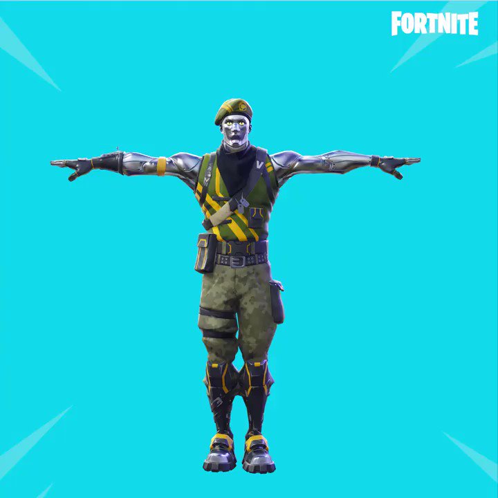 Fortnite on X: Chin up, arms straight. New T-Pose Emote available now!   / X