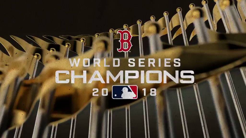YOUR BOSTON #REDSOX ARE THE 2018 WORLD SERIES CHAMPIONS!
#DAMAGEDONE