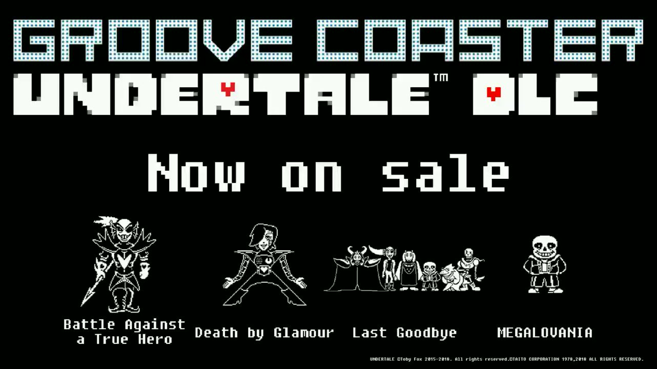 Groove Coaster + UNDERTALE DLC Bundle Steam Bundle