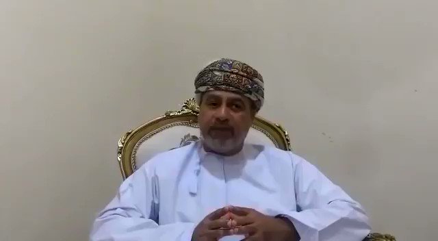 إسماعيل الأغبري، عضو في مجلس الدولة العماني، يهاجم #أبوظبي: "أنتم تحاولون زعزعة أمن البلدان، وتسعون للعبث في أمن سلطنة عُمان، وحاولتم تدبير انقلاب في #قطر وفشلتم، وتُحرقون الأخضر واليابس في #اليمن، وتزرعون خلاياكم في كل مكان وتفشلون، كما حصل في #الصومال التي أخرجتكم صاغرين"