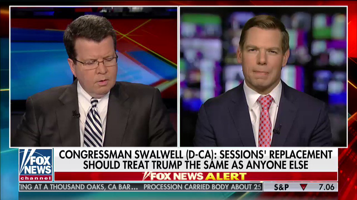 Neil Cavuto (@TeamCavuto) on Twitter photo 08/11/2018 23:36:36 .@RepSwalwell to Neil: I'm absolutely looking at a 2020 presidential run .@RepSwalwell to Neil: I'm absolutely looking at a 2020 presidential run