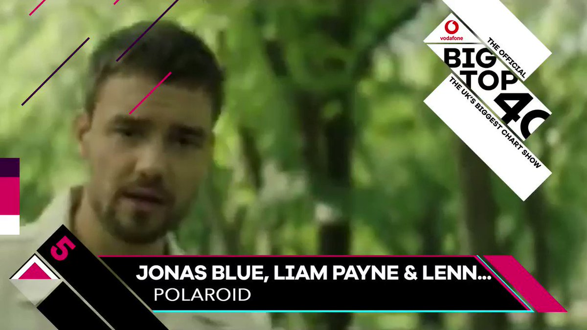 The Official Vodafone Big Top 40 (@BigTop40) on Twitter photo 2018-11-12 09:17:08 Its climbed a massive 15 places! Polaroid from @JonasBlue @LiamPayne & @lennonstella reaches its highest chart place yet - its at Number 5! ๐ธ See the full chart ๐ bt40.co/bt40 Its climbed a massive 15 places! Polaroid from @JonasBlue @LiamPayne & @lennonstella reaches its highest chart place yet - its at Number 5! ๐ธ See the full chart ๐ bt40.co/bt40