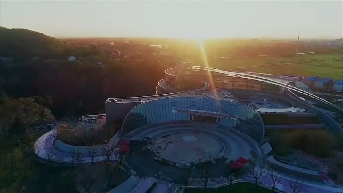 Shanghai hotel developers tout completion of 'impossible' hotel carved out of an old rock quarry