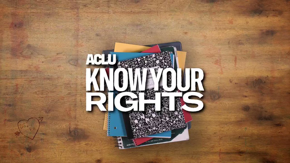 ACLU (@ACLU) on Twitter photo 2018-11-18 23:06:00 Schools cannot enforce dress codes in ways that discriminate against people for who they are. Students, your body is a not a problem. Know your rights. Schools cannot enforce dress codes in ways that discriminate against people for who they are. Students, your body is a not a problem. Know your rights.