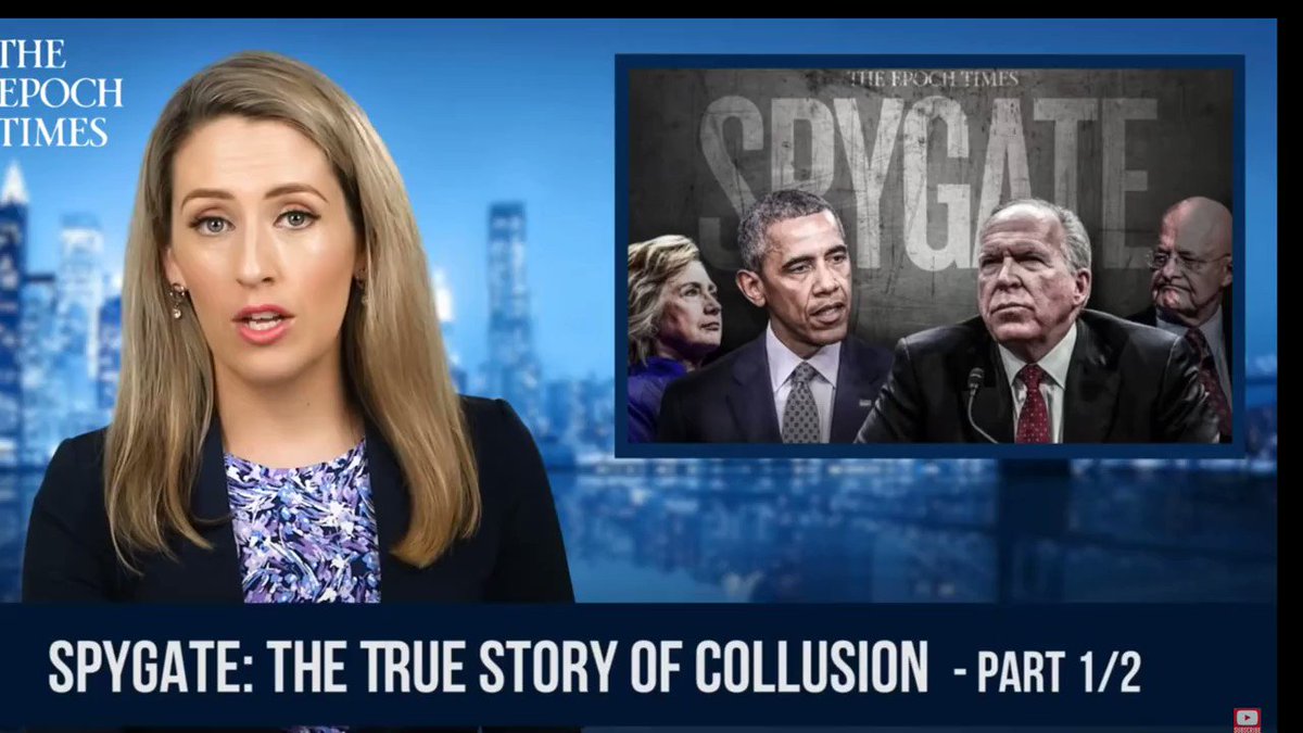 The Mueller Report makes no public accusations of collusion, conspiracy or cooperation w/Russia by President Trump, his campaign or anyone associated w/him.
Watch the best video you will see on the real collusion. SpyGate: The True Story of Collusion.