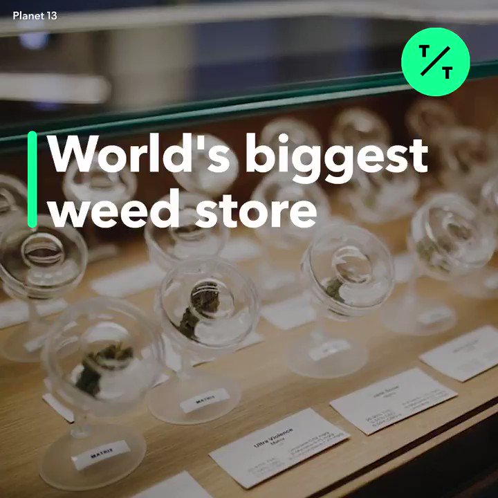 The world's biggest pot dispensary is in Las Vegas / Twitter