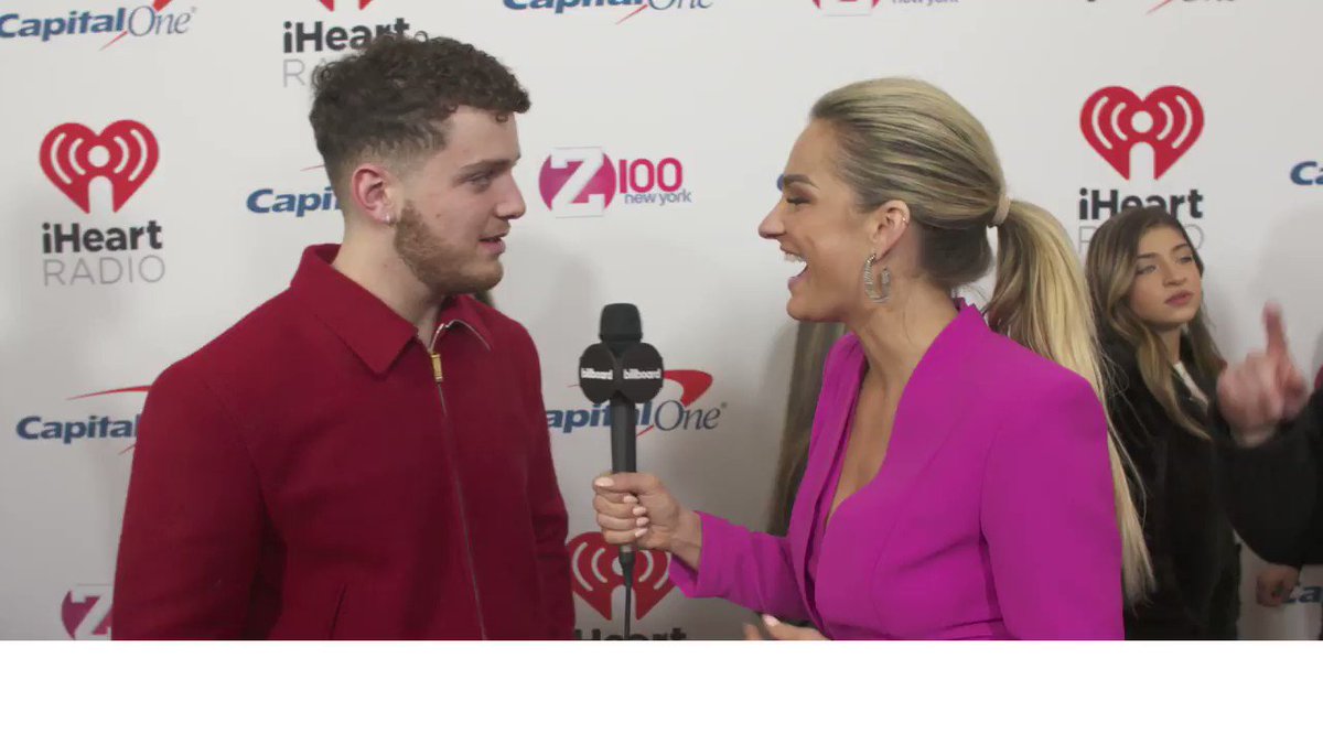 We caught up with @Bazzi at #Z100JingleBall to chat about creating new music, collaborating with Camila Cabello and more.