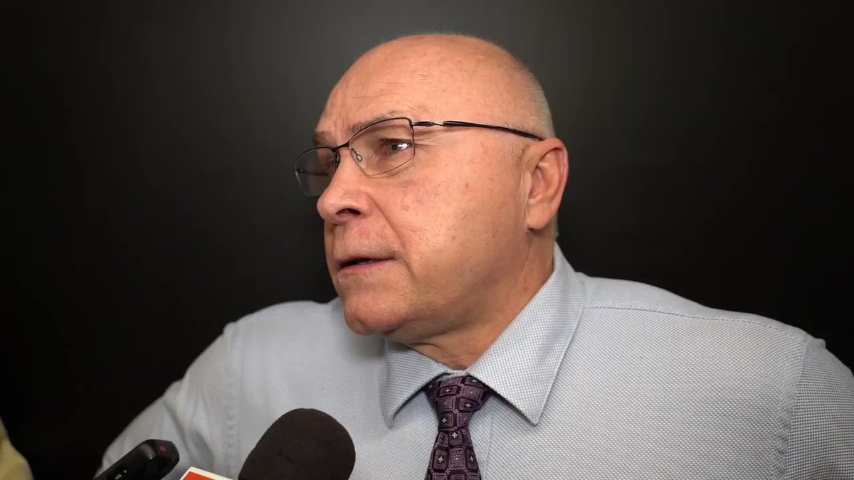 Pleased with the leadership, special teams and the result.  #NYIvsDET post-game with Trotz: https://t.co/bHLHW5zHmD