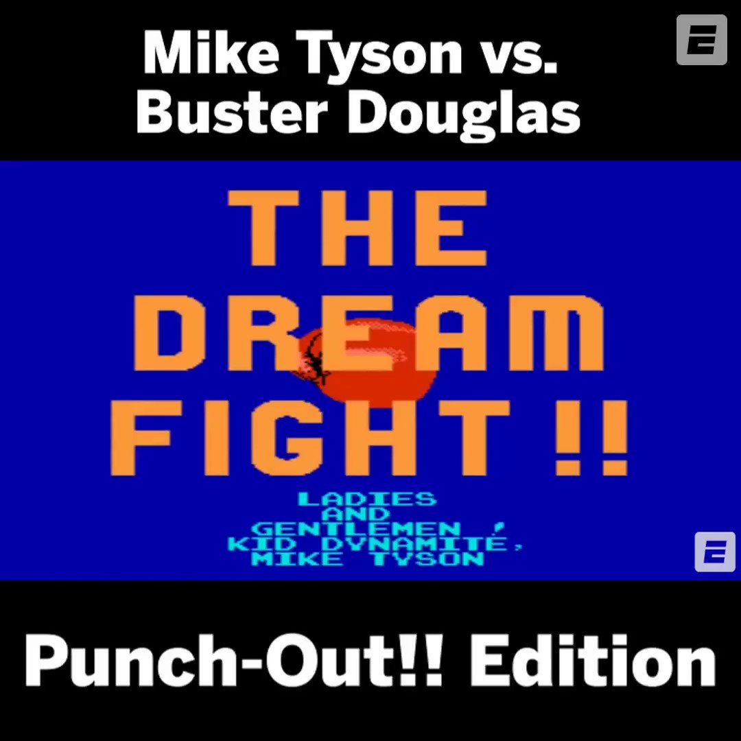 The classic Tyson vs. Douglas fight gets the Punch-Out!! treatment 🕹
The new @30for30, "42 to 1" debuts at 9 p.m. ET on ESPN tonight.