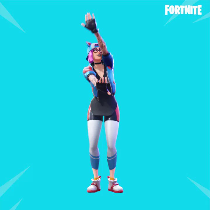 fortnite on twitter keep on swimmin the new backstroke emote slushy soldier outfit and icicle pickaxe are available now - backstroke fortnite