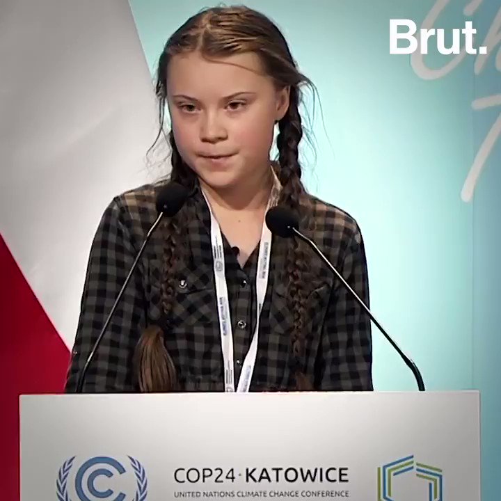 "Vous n'êtes pas assez matures"
Voilà les mots prononcés par Greta Thunberg, jeune suédoise de 15 ans, lors de son discours à la COP24.