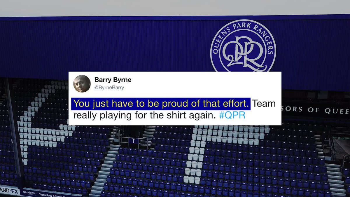 QPR FC (@QPR) on Twitter photo 2018-12-18 14:01:00 🤩 The feel-good factor is returning to Loftus Road. Are you? #QPR1920 🤩 The feel-good factor is returning to Loftus Road. Are you? #QPR1920