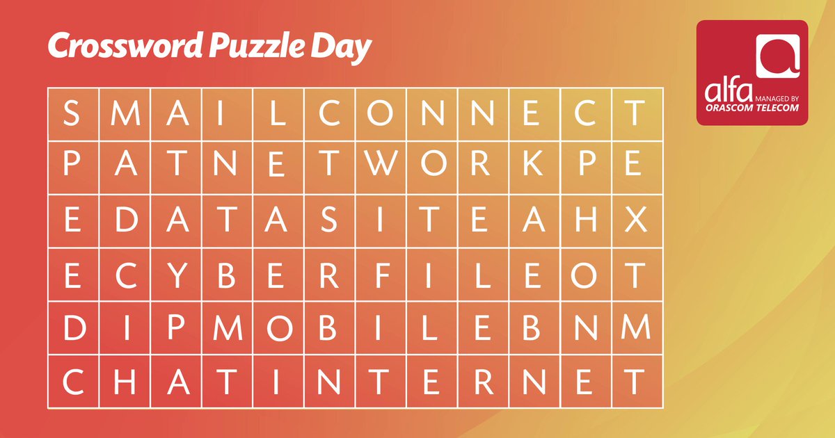 The nice thing about doing a crossword puzzle is, you know there is a solution (Sondheim). #CrosswordPuzzleDay ✏️