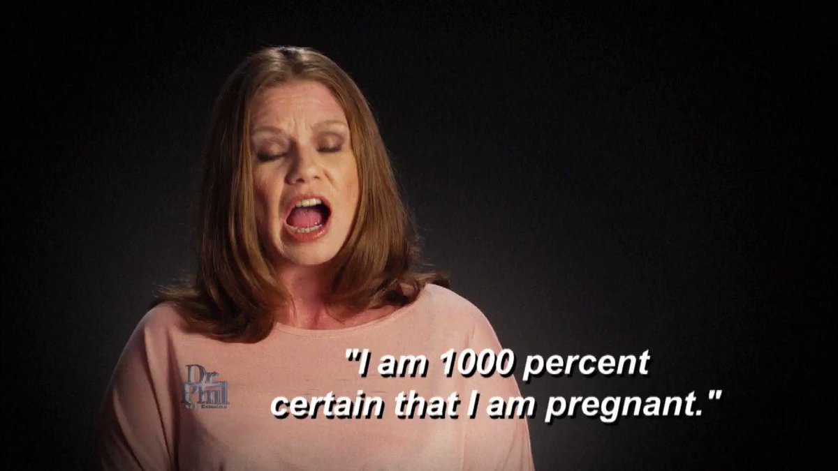 Dr. Phil on Twitter "Zona claims she’s been pregnant more than three