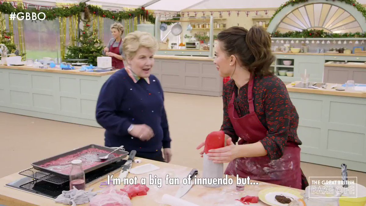 Proof that Bake Off Innuendo is alive and well in 2019! #GBBO